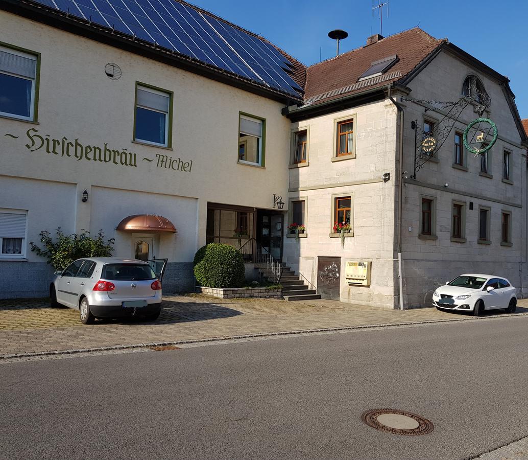 Gasthof Hirschenbraeu Michel Rauhenebrach 외부 사진